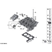 BMW Engine Cylinder Head Gasket - Genuine BMW 11127934599