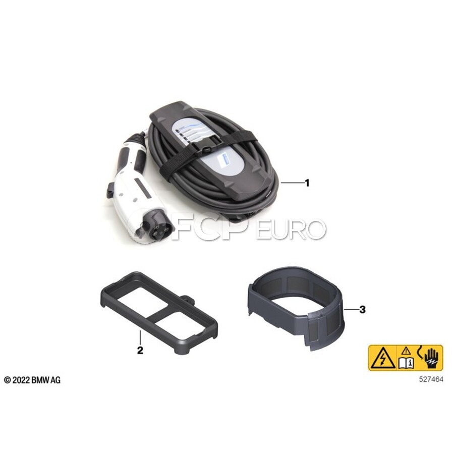 g11470827 BMW Standard Cable (Mode 2 Charge Cable) - Genuine BMW 61447827897