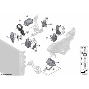 BMW Engine Coolant Control Valve - Genuine BMW 11518740106