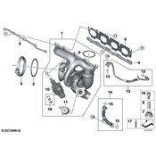 BMW Turbocharger - Genuine BMW 11655A32F51