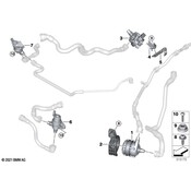BMW Engine Auxiliary Water Pump - Genuine BMW 11519455020