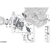 BMW Exhaust Manifold Gasket - Genuine BMW 11658631900