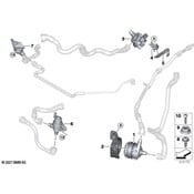 BMW Engine Auxiliary Water Pump - Genuine BMW 11515A03F46