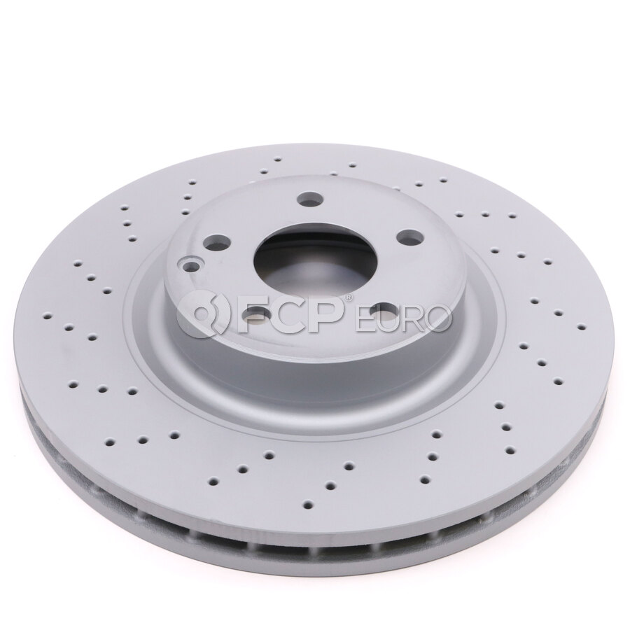 MBインターナショナル Mercedes Disc Brake Rotor - Zimmermann Z Coat 2304210812 | FCP Euro