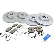 Audi Disc Brake Kit - Zimmermann 100337352KT1