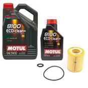 Land Rover Engine Oil Change Kit - Motul LR013148KT