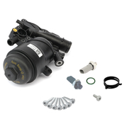 Audi Engine Oil Filter Housing Kit - Genuine Audi 059115389PKT
