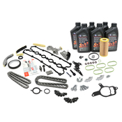 VW Comprehensive Timing Chain Kit - Genuine VW KIT-07K109158BKT1