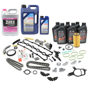 VW Comprehensive Timing Chain Kit - OE Supplier 07K109158BKT1