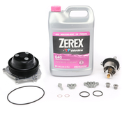 Porsche Water Pump and Thermostat Kit - Genuine Porsche 0PB121035A