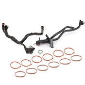 Mercedes 276 Crankcase Ventilation System Kit - Genuine Mercedes 2760180112