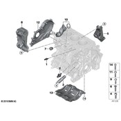 BMW Adapter Plate - Genuine BMW 11118513419