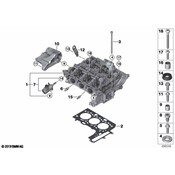 BMW Cylinder Head Gasket - Genuine BMW 11128630683