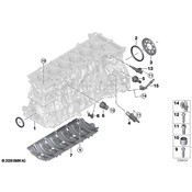 BMW Oil Spraying Nozzle - Genuine BMW 11427634186