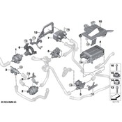BMW Engine Coolant Control Valve - Genuine BMW 11515A37572