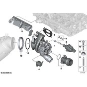 BMW Turbocharger Wastegate Actuator O-Ring - Genuine BMW 11655A7A286