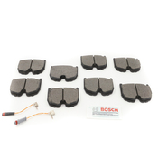 Mercedes-Benz Disc Brake Pad Set - Bosch QuietCast BC1231