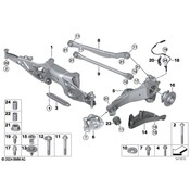 MINI Suspension Trailing Arm Bracket - Genuine MINI 33328843900