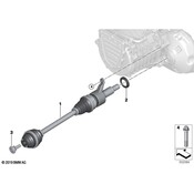 MINI CV Axle Assembly - Genuine MINI 31608742385