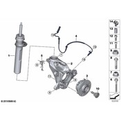 MINI Steering Knuckle - Genuine MINI 31216892534