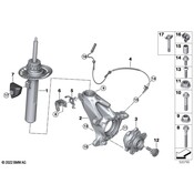 BMW Steering Knuckle - Genuine BMW 31216890183
