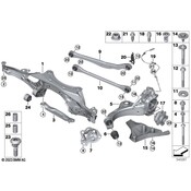 BMW Suspension Trailing Arm Bushing - Genuine BMW 33306895634