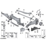 BMW Suspension Trailing Arm - Genuine BMW 33308842879