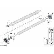 BMW Drive Shaft Seal - Genuine BMW 26118609798