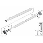 BMW Drive Shaft Repair Kit - Genuine BMW 26118681576
