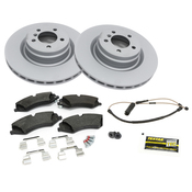 Land Rover Brake Kit - Ferodo LR031843KT1