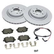 Land Rover Brake Kit - Pagid LR033302KT2