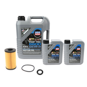 Land Rover Jaguar Oil Change Kit 0W20 - Liqui Moly Top Tec 6600 LR073669KT