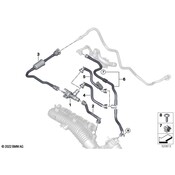 BMW Fuel Tank Breather Hose - Genuine BMW 13909487536