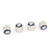 BMW Tire Valve Stem Cap Set (BMW) - Genuine BMW 36122447401
