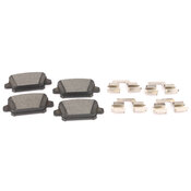 Volvo Land Rover Disc Brake Pad Set - Bosch QuietCast 30671576