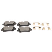 Land Rover Disc Brake Pad Set - Bosch QuietCast LR036574