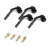 Mercedes Ignition Coil and Spark Plug Kit - Beru M264/M260
