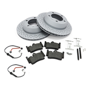 Porsche Brake Kit - Zimmermann 98735240101KT7