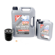 Land Rover Oil Change Kit 20W50 - Liqui Moly LM22072KT5