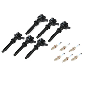 Land Rover Jaguar Ignition Coil Kit - Bremi LR035548KT1