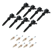 Land Rover Jaguar Ignition Coil Kit - Bremi LR035548KT2