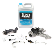Mercedes M157 AMG Water Pump and Turbocharger Coolant Line Repair Kit - Genuine Mercedes