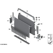 MINI Radiator Shield - Genuine MINI 17119846990