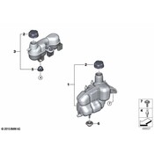 MINI Drive Motor Inverter Coolant Reservoir - Genuine MINI 17137645508