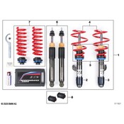 BMW M Performance Coilover Suspension Kit - Genuine BMW 33502413033