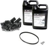 VW Engine Water Pump Kit - Genuine VW KIT-02544