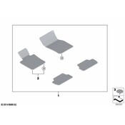 MINI Floor Mat Set - Genuine MINI 51479475805