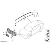 BMW Grille Emblem - Genuine BMW 51135A9CF32