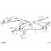 BMW Subframe/Tension Strut Bushing - Genuine BMW 31128881082