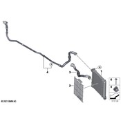 MINI Radiator Coolant Hose - Genuine MINI 17125A6E1A7
